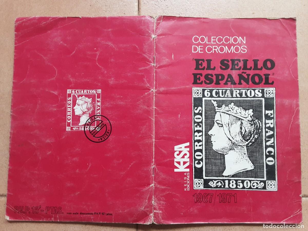 Coleccionismo &Aacute;lbumes: El sello espa&ntilde;ol &aacute;lbum incompleto faltan 33 cromos de 322