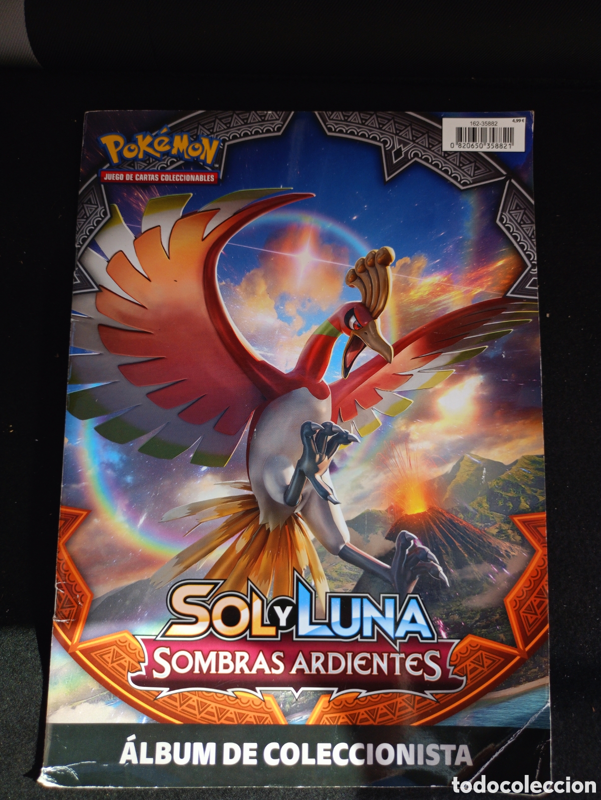 Coleccionismo &Aacute;lbumes: ALBUM SOL Y LUNA, SOMBRAS ARDIENTES POKEMON.album vacio