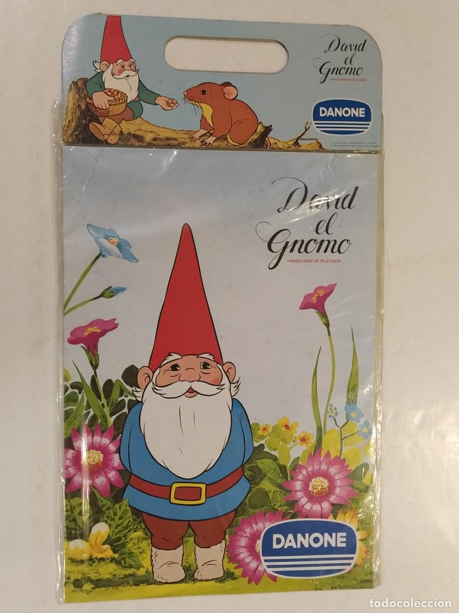 Coleccionismo &Aacute;lbumes: DANONE - DAVID EL GONOMO - ALBUM DE CROMOS VACIO PRECINTADO SIN ABRIR -VER FOTOS-(V-28.130)