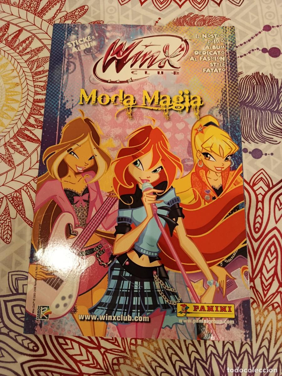 Coleccionismo &Aacute;lbumes: WINX MODA Y MAGIA ALBUM Y 40 SOBRES DE CROMOS