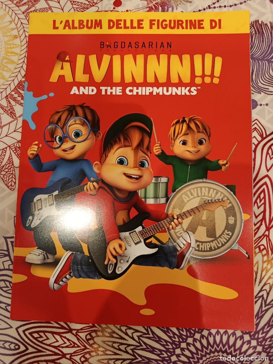 Coleccionismo &Aacute;lbumes: ALVIN Y LAS ARDILLAS ALBUM Y CAJA DE SOBRES