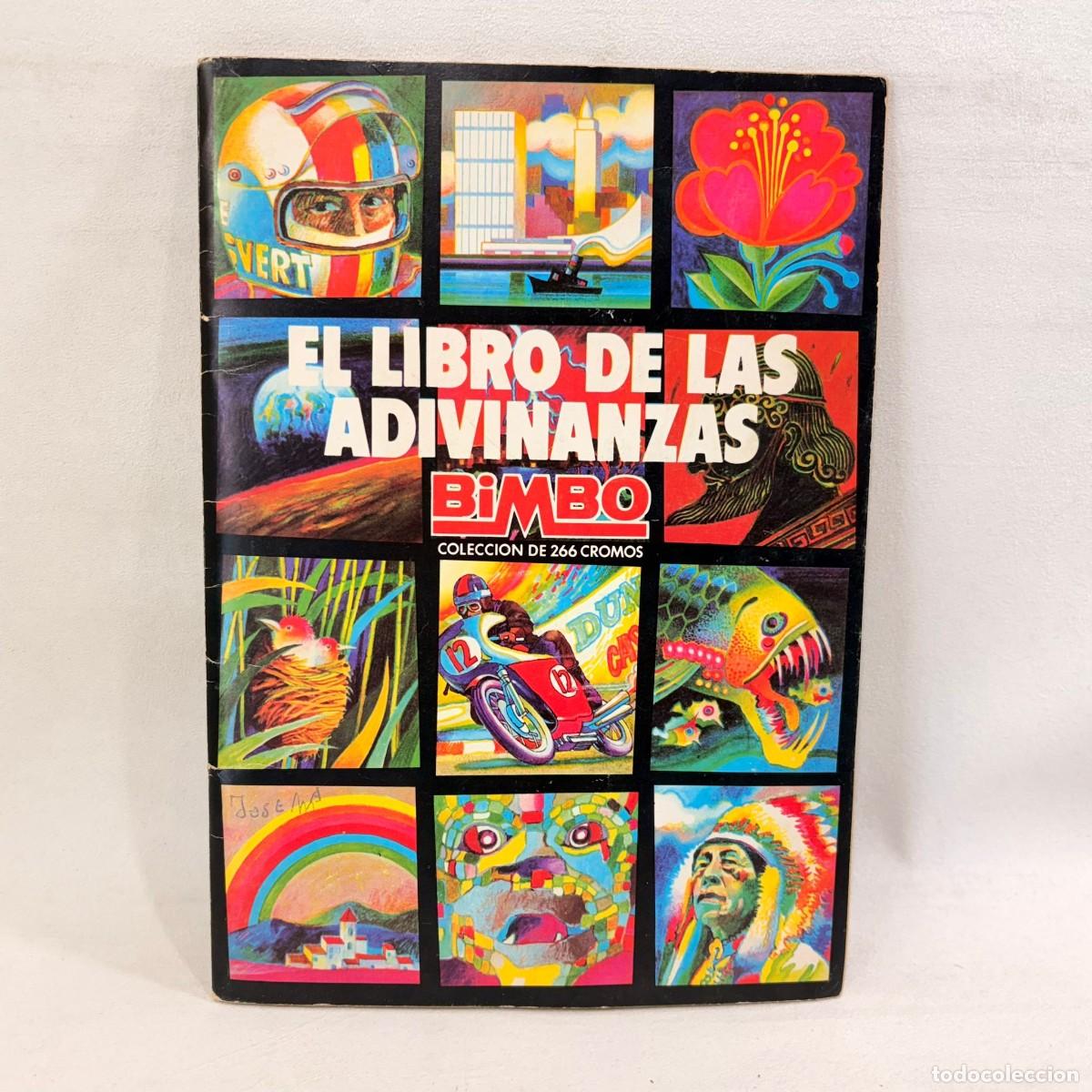 Collectable Incomplete Albums: &Aacute;LBUM EL LIBRO DE LAS ADIVINANZAS - BIMBO COLECCI&Oacute;N DE CROMOS - INCOMPLETO - FALTAN 98