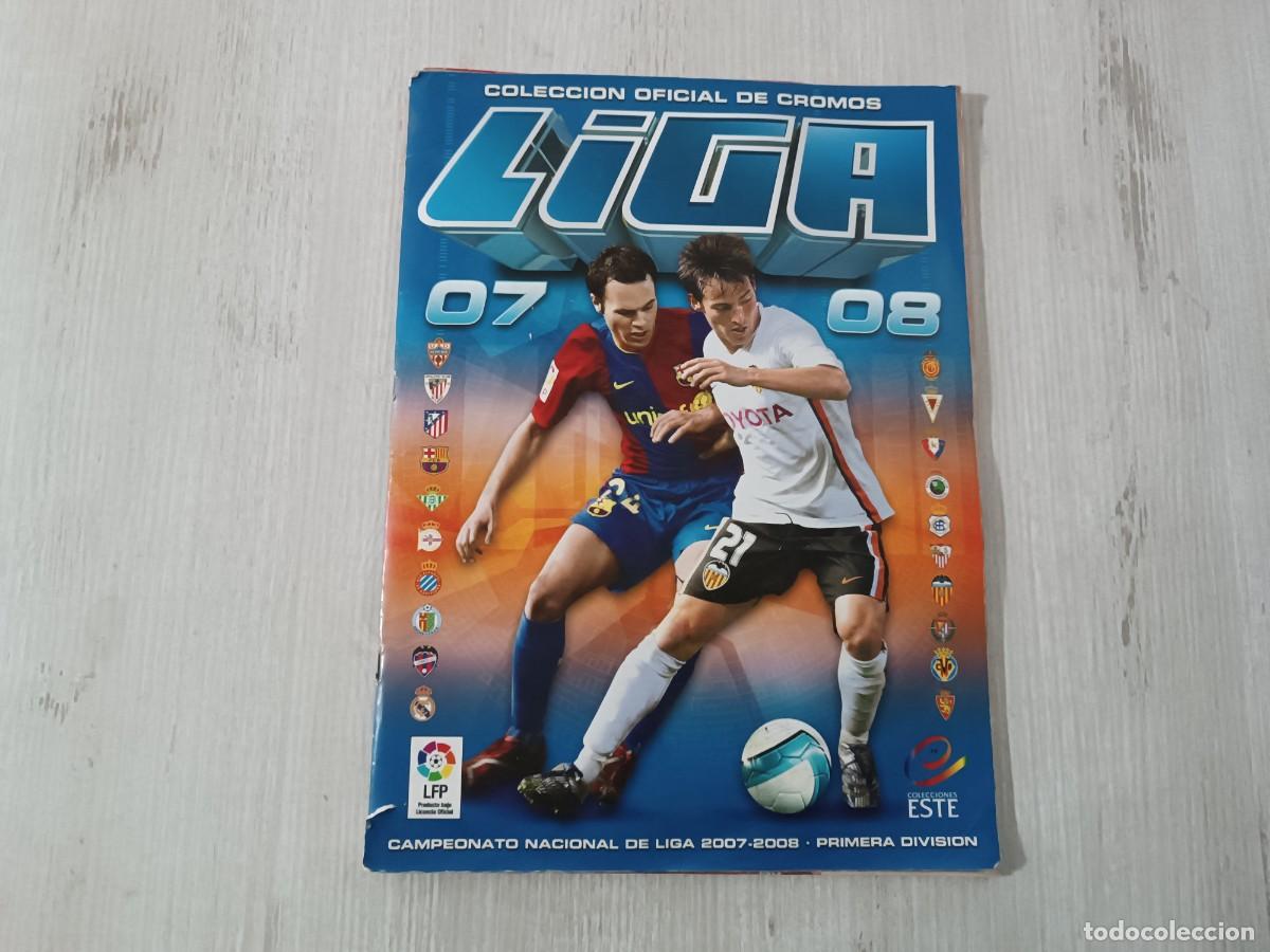Coleccionismo &Aacute;lbumes: ALBUM CASI COMPLETO LIGA ESTE 2007 2008 07 08