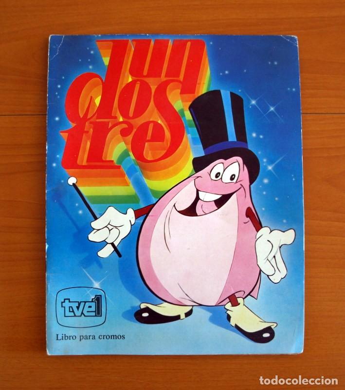 Coleccionismo &Aacute;lbumes: &Aacute;lbum Un Dos Tres de TVE 1 - Difusora de Cultura S.A. A&ntilde;o 1985 - Incompleto a falta de 23 cromos