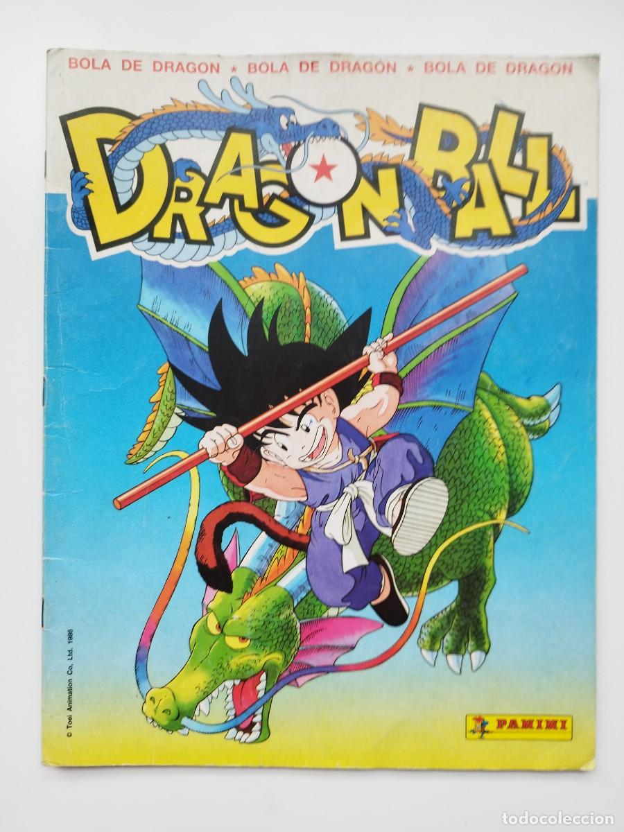 Coleccionismo &Aacute;lbumes: ALBUM DE CROMOS DRAGON BALL, BOLA DE DRAGON PANINI 1986 CONTIENE 216 CROMOS DE 240