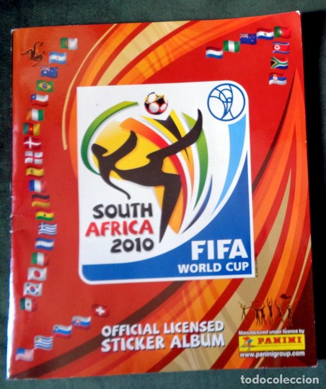 Coleccionismo &Aacute;lbumes: ALBUM CROMOS CASI PLANCHA SOLO 3 CROMOS. MUNDIAL F&Uacute;TBOL SUD&Aacute;FRICA 2010. PANINI WORLD CUP FOOTBALL