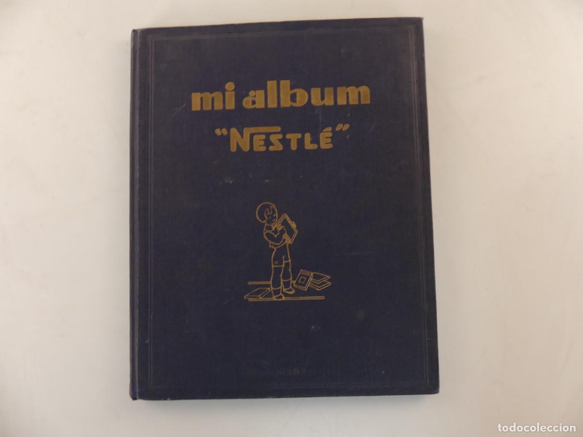 Colecionismo Cadernetas: ALBUM CON CROMOS INCOMPLETO &ndash; MI ALBUM NESTLE