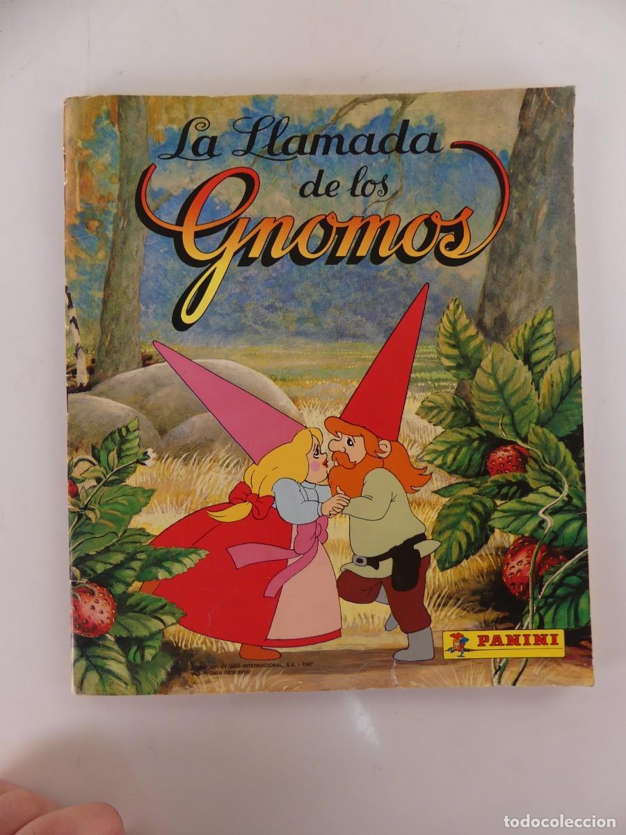 Coleccionismo &Aacute;lbumes: ALBUM CON CROMOS INCOMPLETO &ndash; LA LLAMADA DE LOS GNOMOS DE PANINI