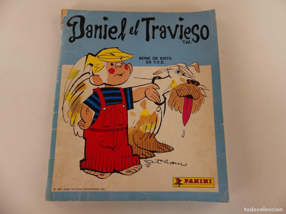 Coleccionismo &Aacute;lbumes: ALBUM CON CROMOS INCOMPLETO &ndash; DANIEL EL TRAVIESO DE PANINI