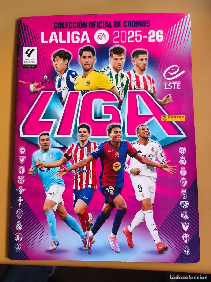 Coleccionismo &Aacute;lbumes: liga 2025 26, muy completo