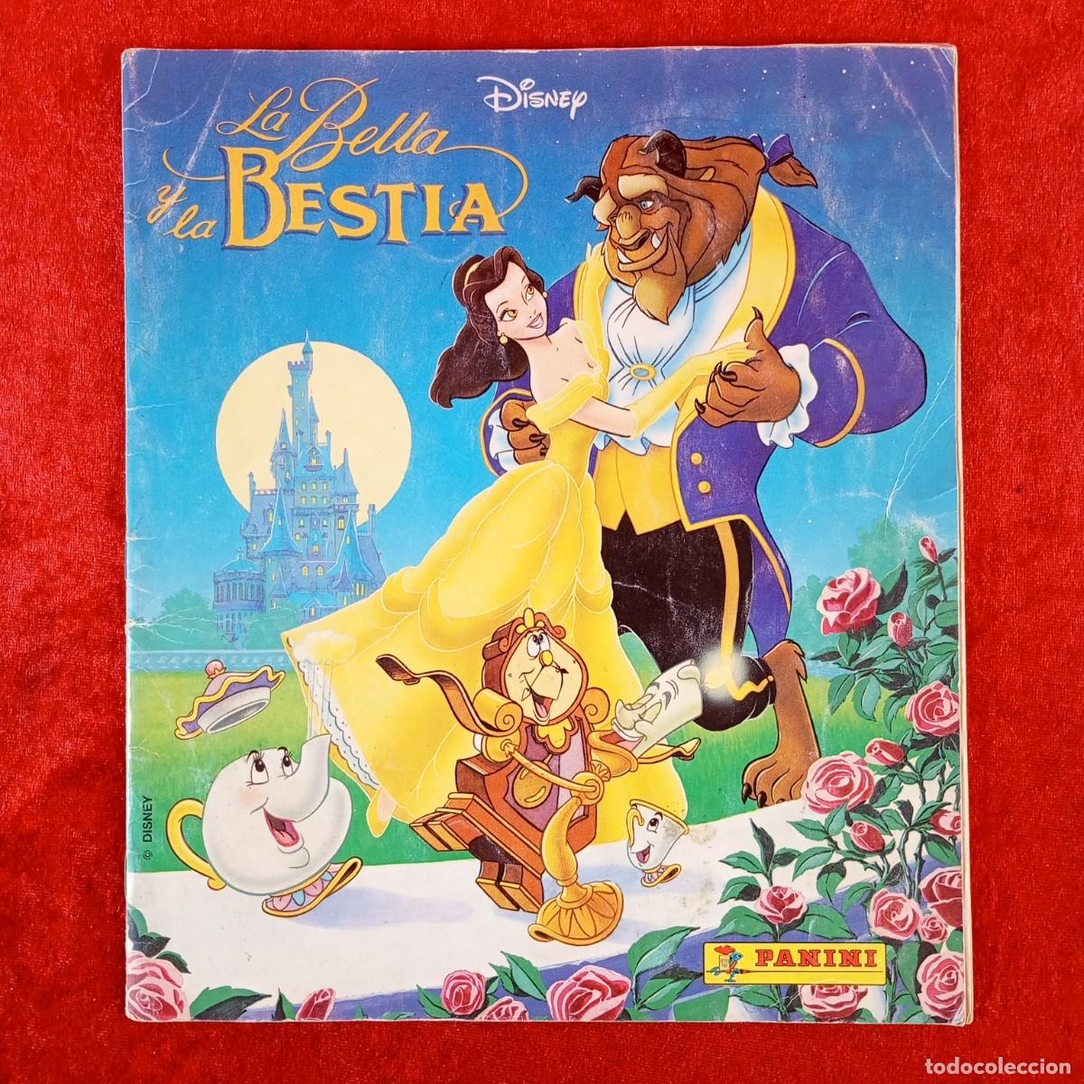 Coleccionismo &Aacute;lbumes: LA BELLA Y LA BESTIA - DISNEY - PANINI - INCOMPLETO - VER FOTOS - BASTANTE LLENO / 3764