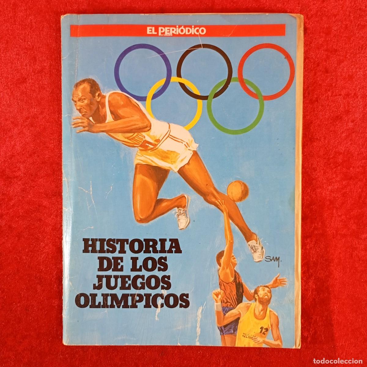 Coleccionismo &Aacute;lbumes: HISTORIA DE LOS JUEGOS OLIMPICOS - EL PERI&Oacute;DICO - &Aacute;LBUM CROMOS CASI COMPLETO. FALTAN 7 CROMOS / 3767