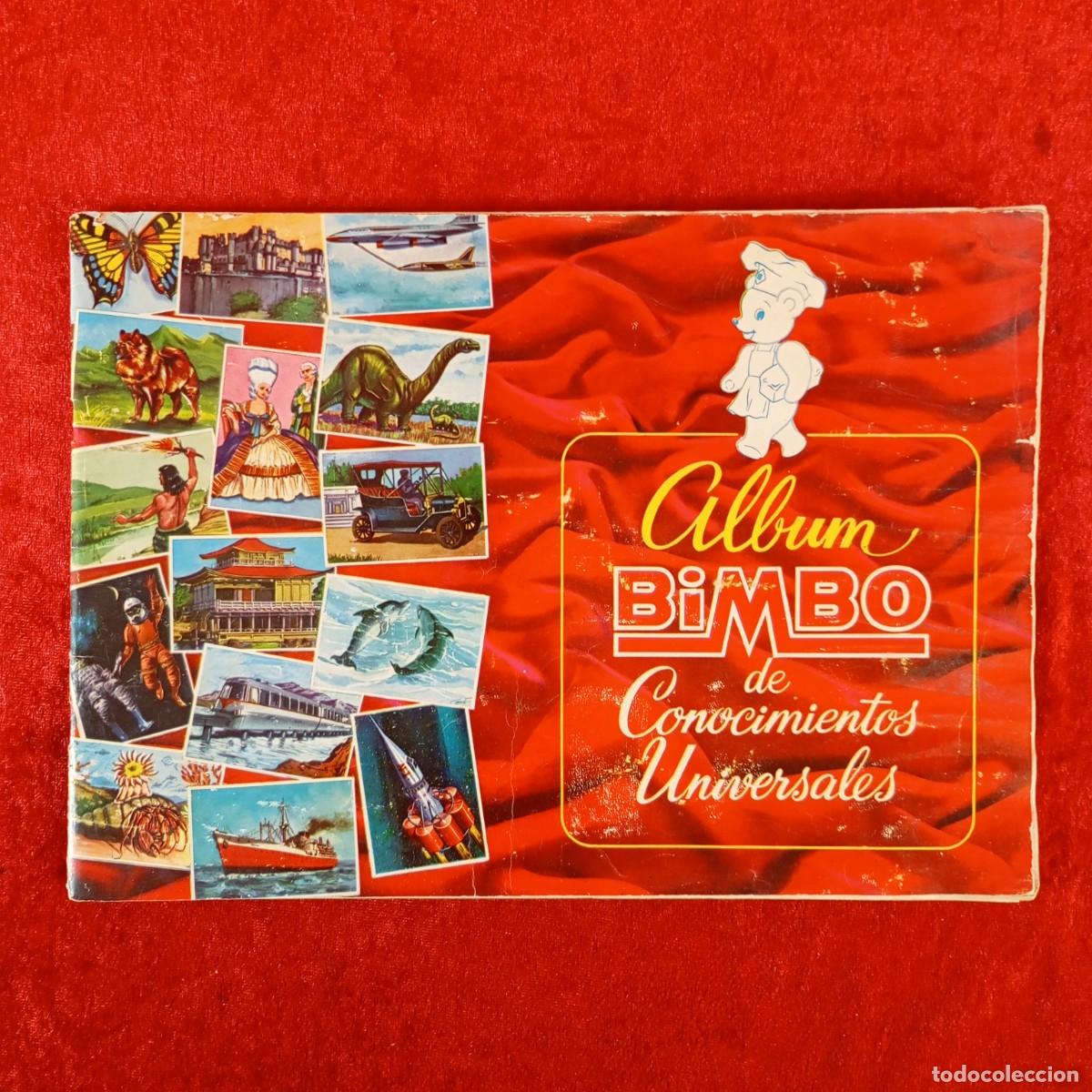 Coleccionismo &Aacute;lbumes: ALBUM BIMBO DE CONOCIMIENTOS UNIVERSALES - &Aacute;LBUM CROMOS INCOMPLETO / 3769