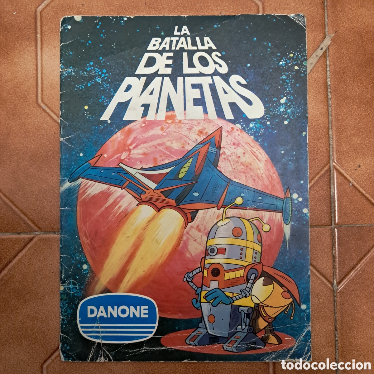 Coleccionismo &Aacute;lbumes: &Aacute;lbum DANONE - La batalla de los planetas - con 51 cromos de 94