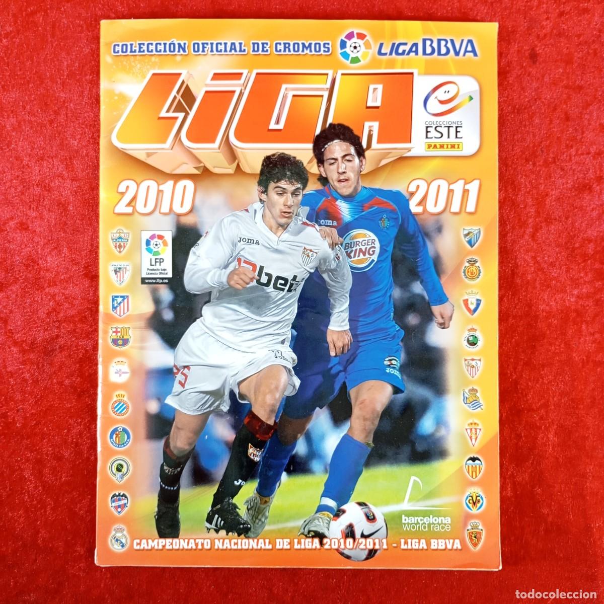 Coleccionismo &Aacute;lbumes: &Aacute;LBUM DE CROMOS - LA LIGA - COLECCIONES ESTE - PANINI - 2010-11 - INCOMPLETO - BASTANTE LLENO / 3788