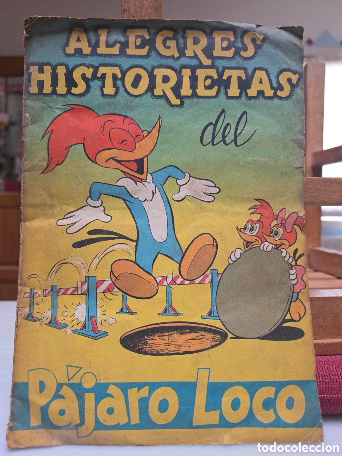Coleccionismo &Aacute;lbumes: ALEGRES HISTORIETAS DEL PAJARO LOCO. FHER. A&Ntilde;OS 60. INCOMPLETO. FALTAN 11 CROMOS.