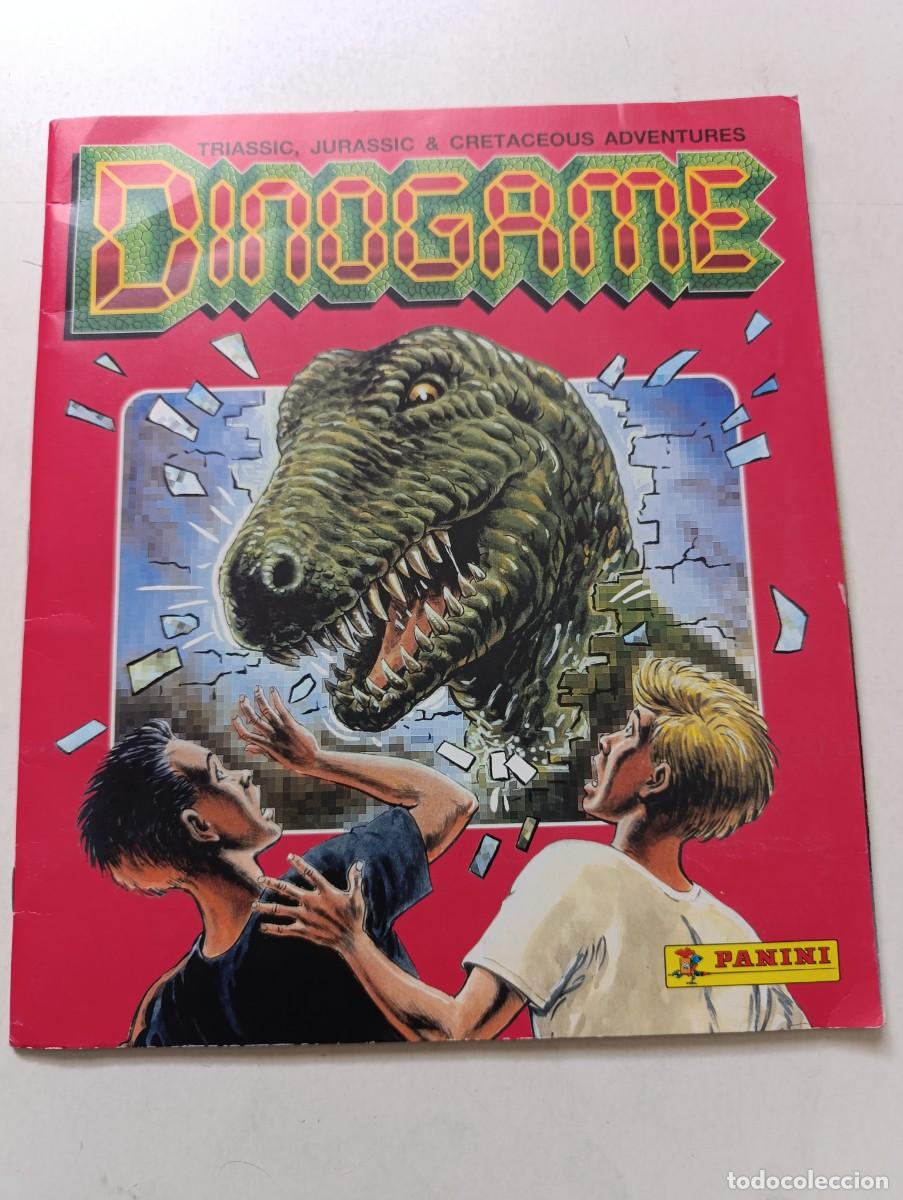 Coleccionismo &Aacute;lbumes: &Aacute;lbum de Cromos DINOGAME Panini 1993 contiene 147 faltan 33 INCOMPLETO
