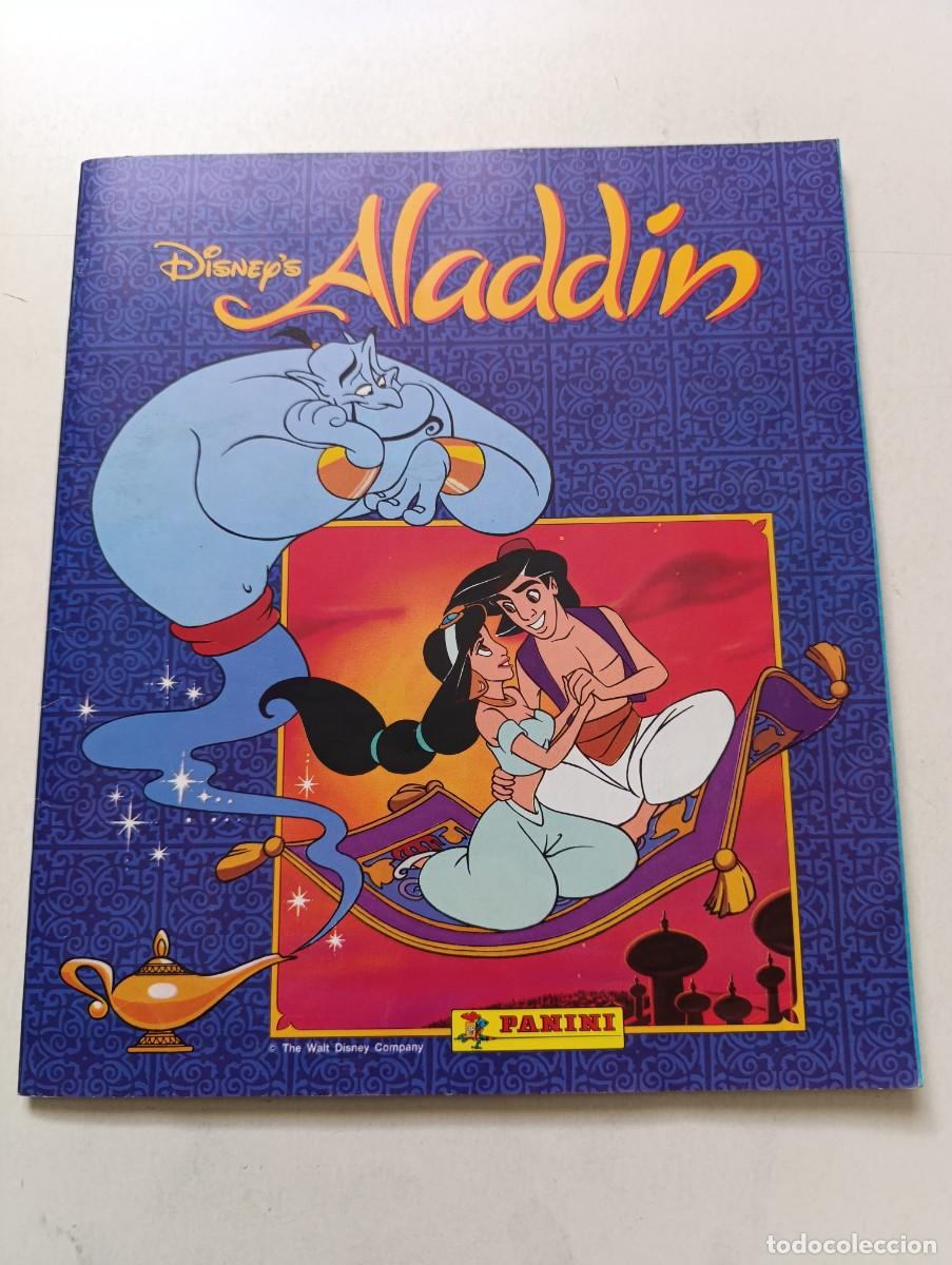 Coleccionismo &Aacute;lbumes: &Aacute;lbum de Cromos ALADD&Iacute;N Panini 1993 contiene 195 faltan 37 INCOMPLETO Walt Disney