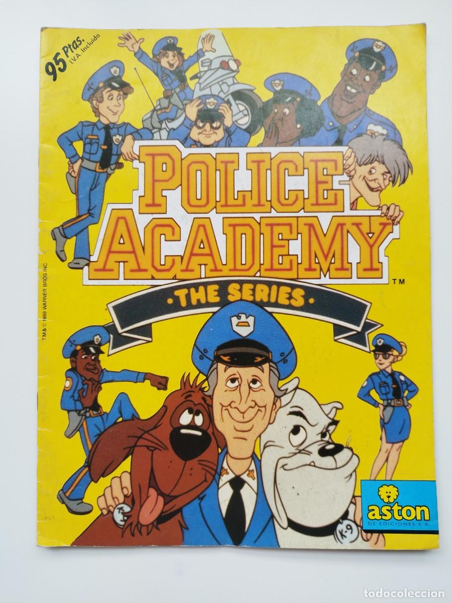 Coleccionismo &Aacute;lbumes: ALBUM DE CROMOS ACADEMIA DE POLICIA/POLICE ACADEMY ASTON 1989 COTIENE 72 CROMOS DE 162