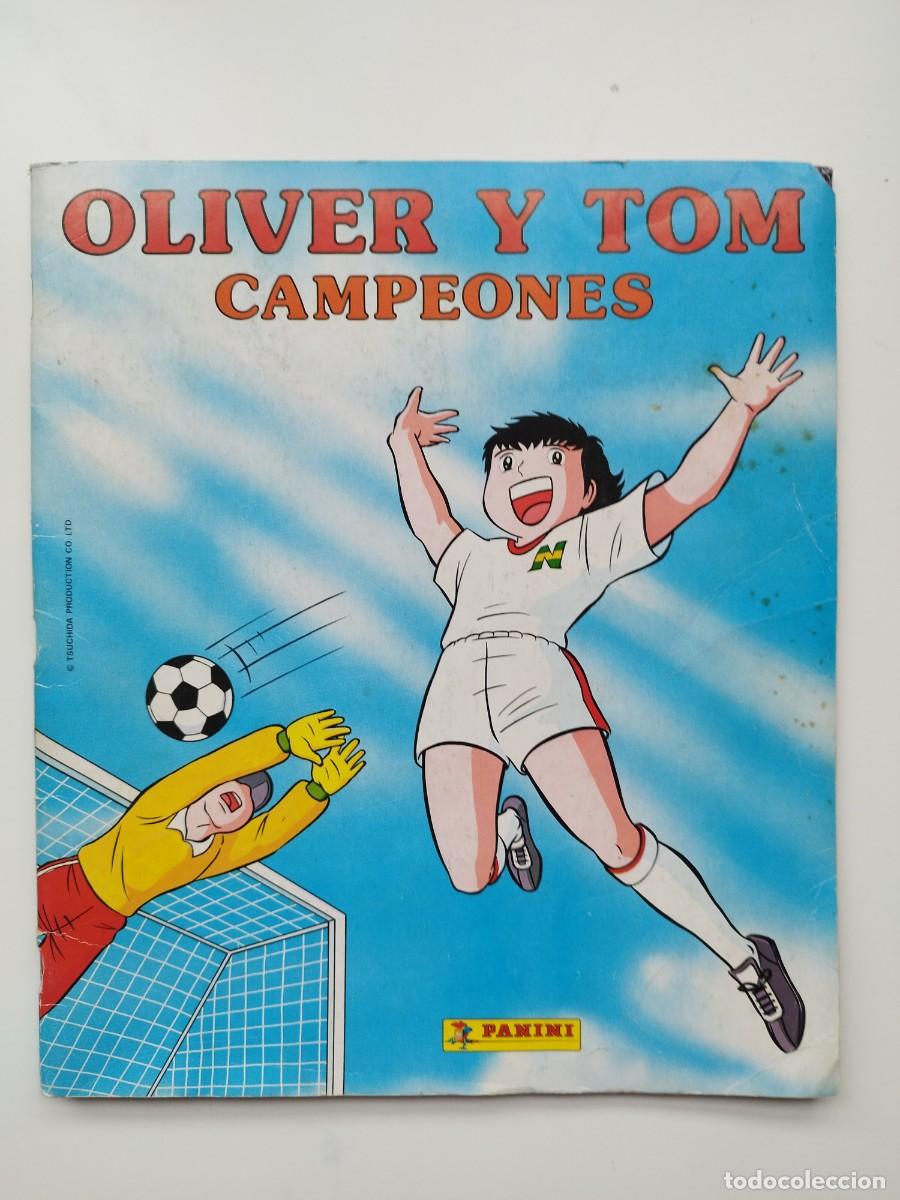 Coleccionismo &Aacute;lbumes: ALBUM DE CROMOS OLIVER Y TOM CAMPEONES PANINI CONTIENE 221 CROMOS DE 240