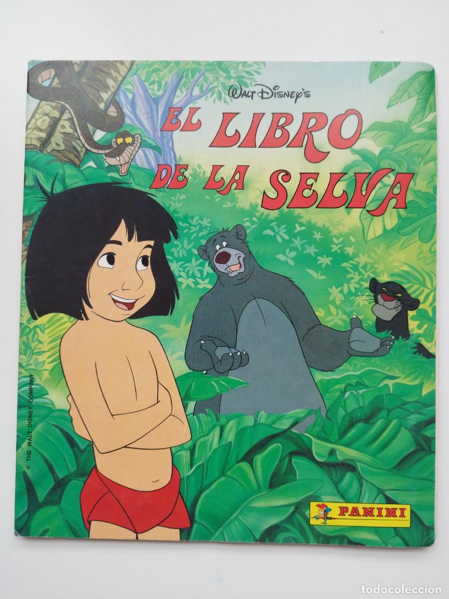 Coleccionismo &Aacute;lbumes: ALBUM DE CROMOS EL LIBRO DE LA SELVA WALT DISNEY PANINI 1993 CONTIENE 212 CROMOS DE 225