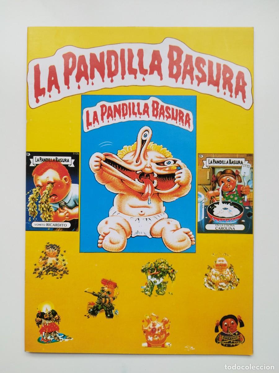 Coleccionismo &Aacute;lbumes: ALBUM DE CROMOS LA PANDILLA BASURA EDITORIAL J. MERCHANTE CONTIENE 13 CROMOS DE 175