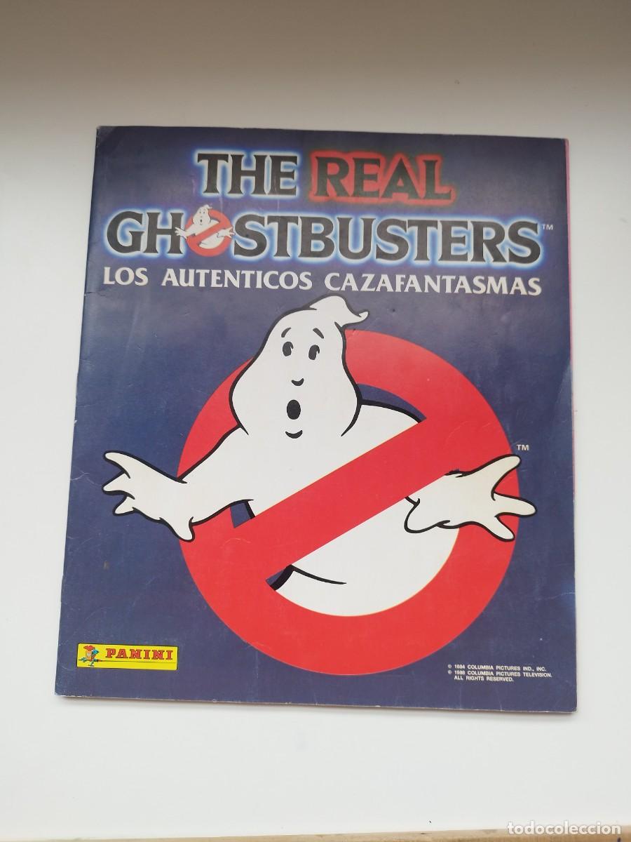 Coleccionismo &Aacute;lbumes: ALBUM DE CROMOS THE REAL GHOSTBUSTERS TM LOS AUTENTICOS CAZAFANTASMAS PANINI 1984 FALTAN 28 CROMOS