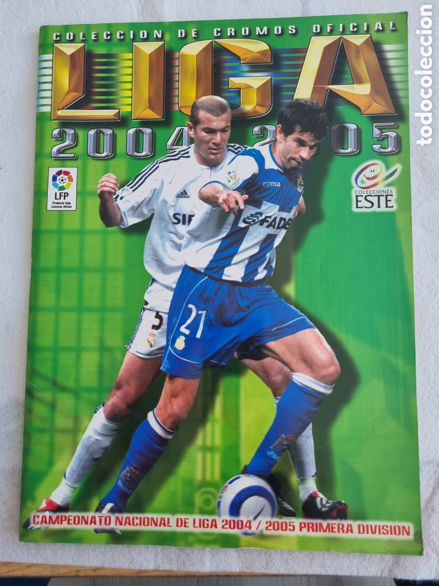 Coleccionismo &Aacute;lbumes: Campeonato nacional liga 2004-2005 &aacute;lbum cromos