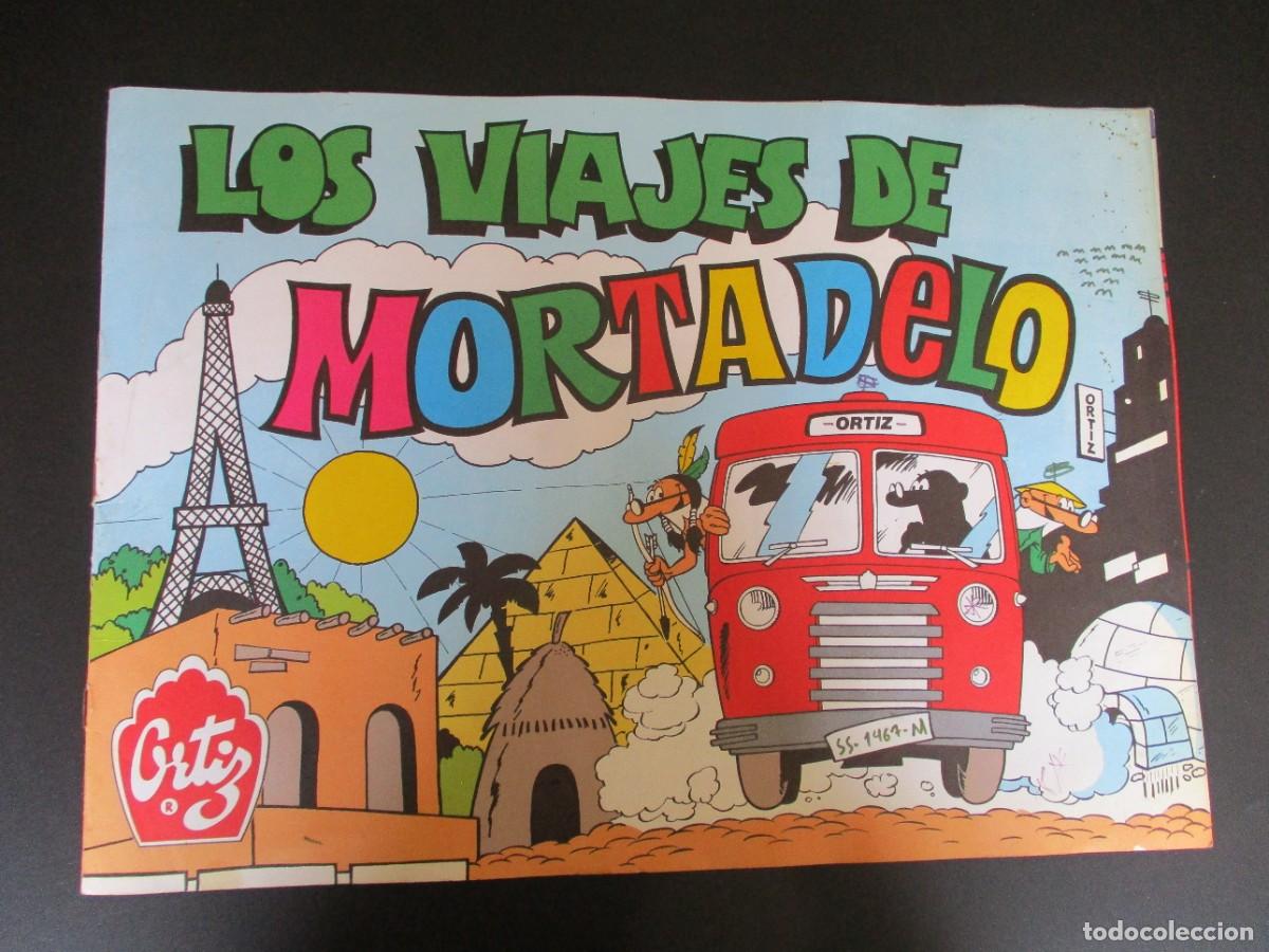 Coleccionismo &Aacute;lbumes: LOS VIAJES DE MORTADELO PASTELITOS ORTIZ (ALBUM VAC&Iacute;O)