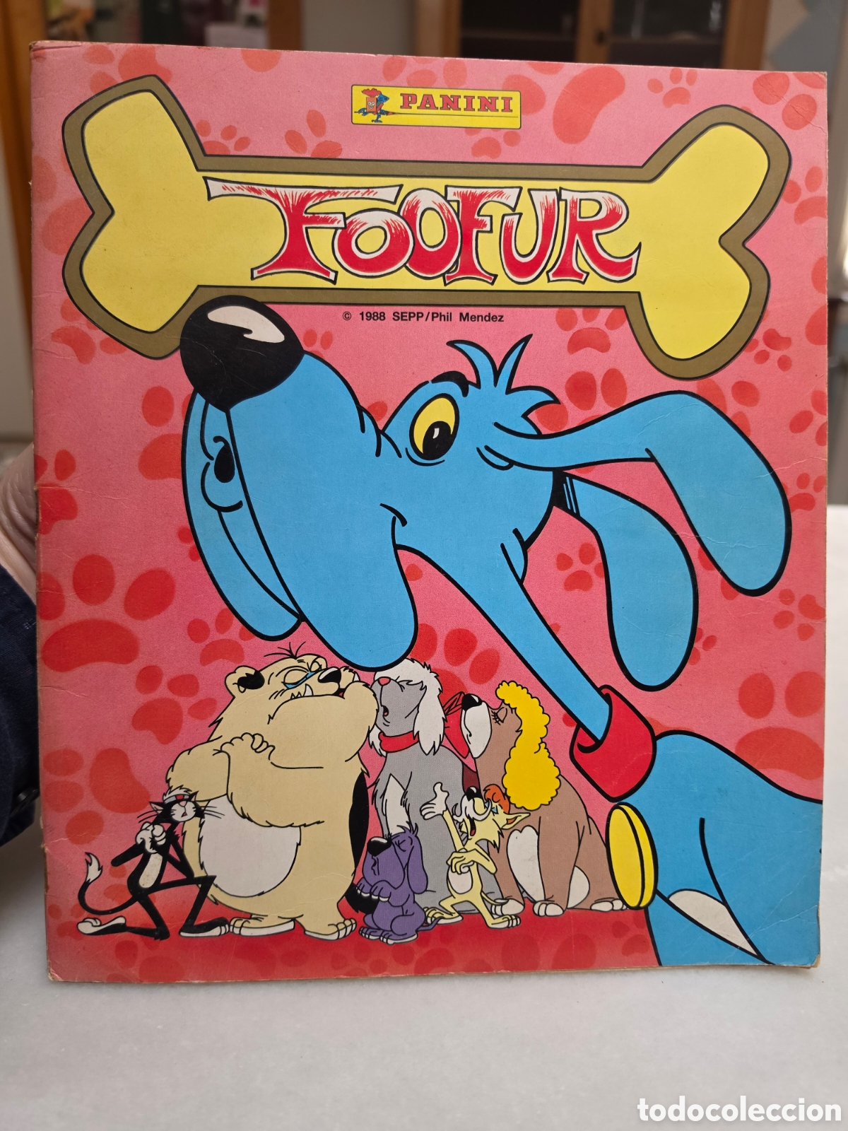 Coleccionismo &Aacute;lbumes: FOOFUR. ALBUM DE CR9MOS PANINI 1988. PHIL MENDEZ. INCOMPLETO &Ntilde;.