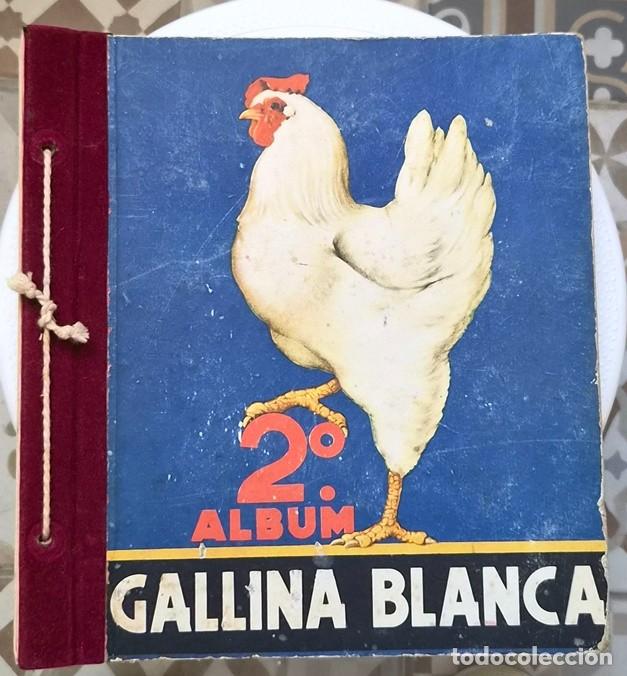 Coleccionismo &Aacute;lbumes: 2&ordm; &aacute;lbum Gallina Blanca (561 cromos) a&ntilde;o 1949