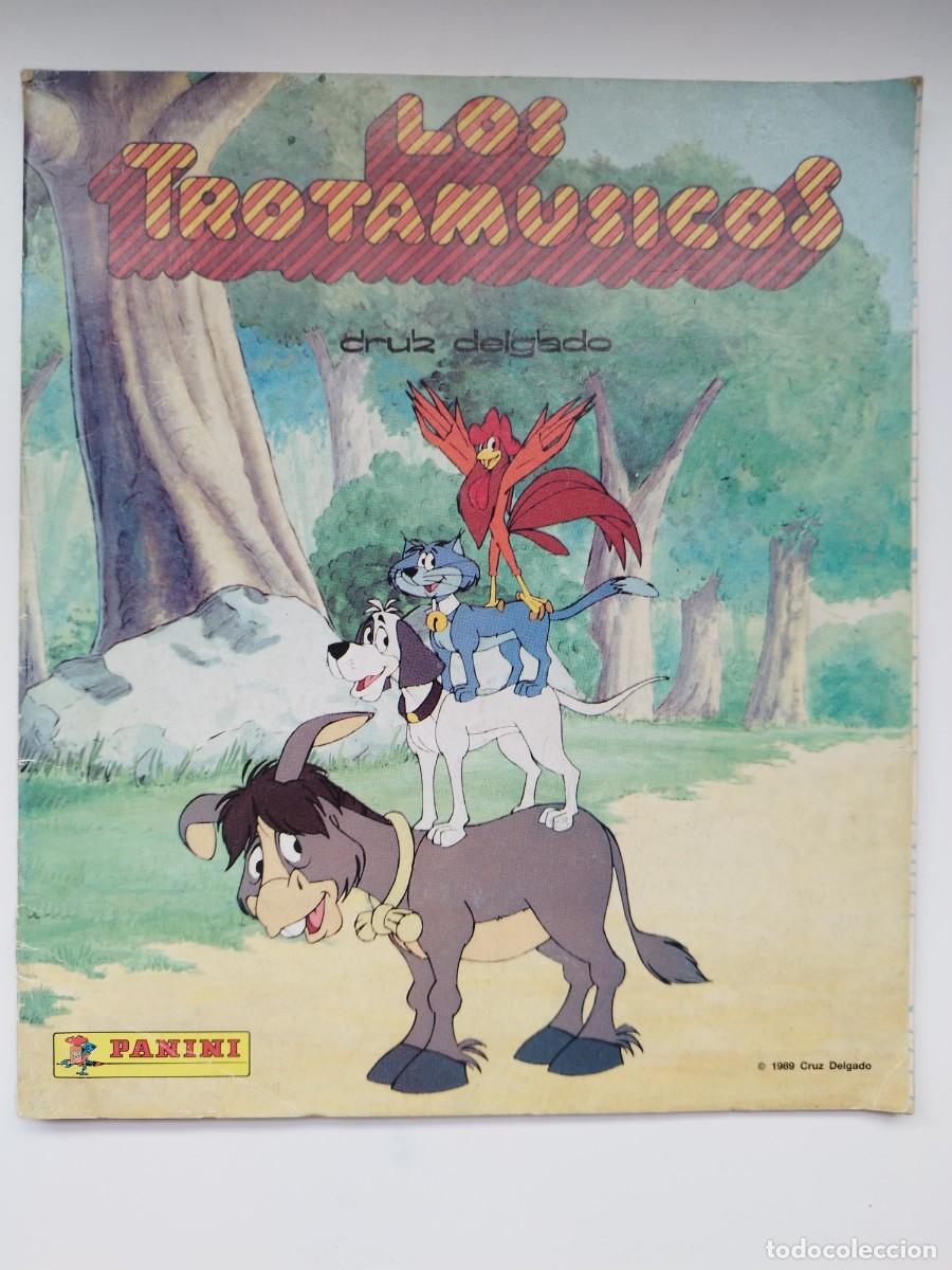 Coleccionismo &Aacute;lbumes: ALBUM DE CROMOS LOS TROTAMUSICOS PANINI 1989 SOLO LE FALTAN 4 CROMOS