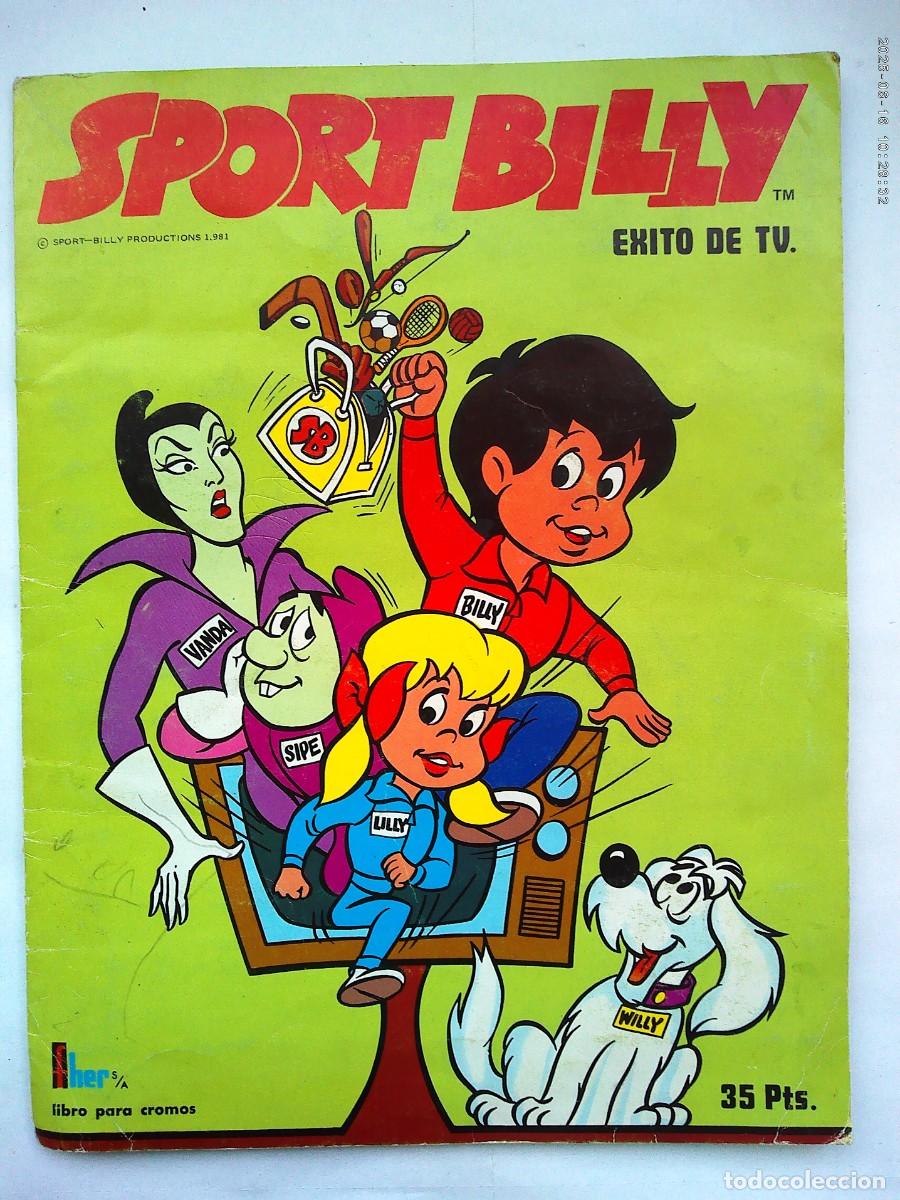 Coleccionismo &Aacute;lbumes: ALBUM DE CROMOS DE &uml; SPORT BILLY &uml;. DE FHER , 1982 . CON 91 CROMOS PEGADOS
