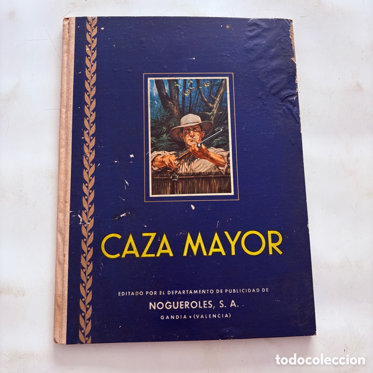 Coleccionismo &Aacute;lbumes: Album de cromos caza mayor de 1962 nogueroles ruiz romero