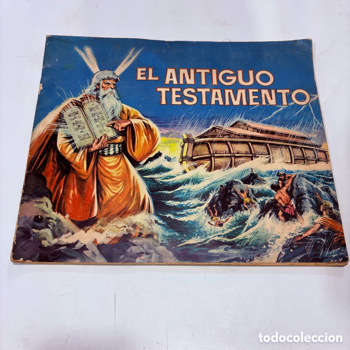Coleccionismo &Aacute;lbumes: &Aacute;lbum de cromos el antiguo testamento de 1968 ferma ( faltan 12 cromos)