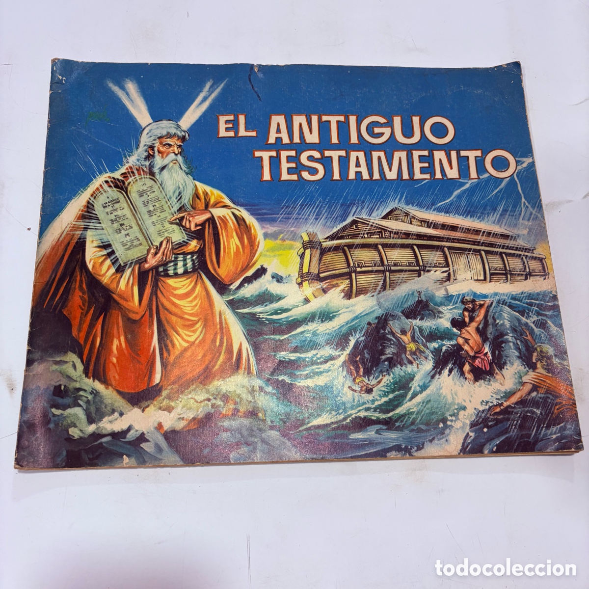 Coleccionismo &Aacute;lbumes: &Aacute;lbum de cromos el antiguo testamento de 1968 ferma ( faltan 19 cromos)