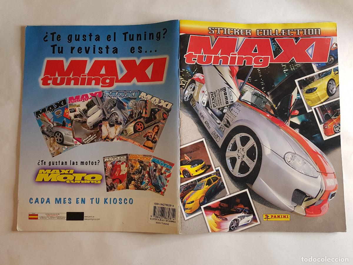 Coleccionismo &Aacute;lbumes: PANINI - MAXI TUNING - ALBUM VACIO