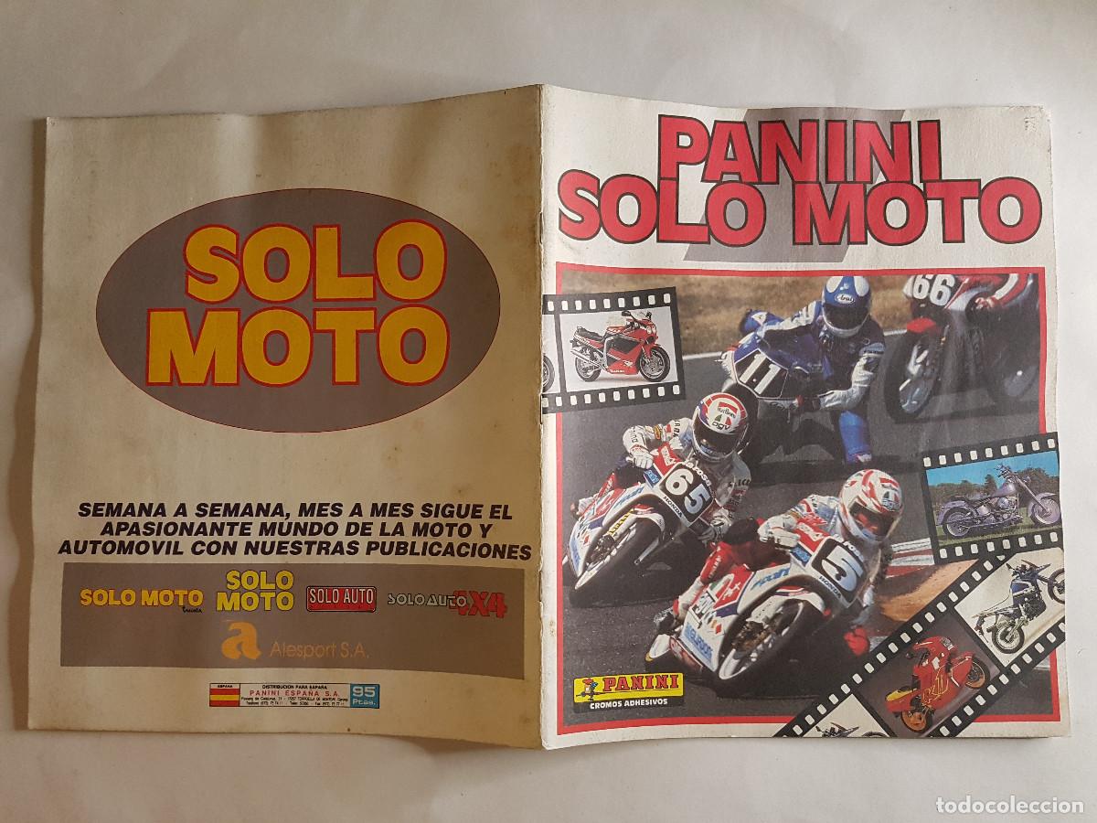 Coleccionismo &Aacute;lbumes: PANINI - SOLO MOTO - ALBUM VACIO
