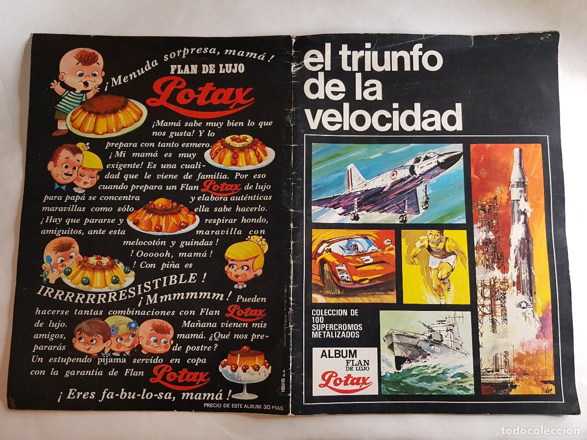 Coleccionismo &Aacute;lbumes: POTAX - EL TRIUNFO DE LA VELOCIDAD - ALBUM NO COMPLETO
