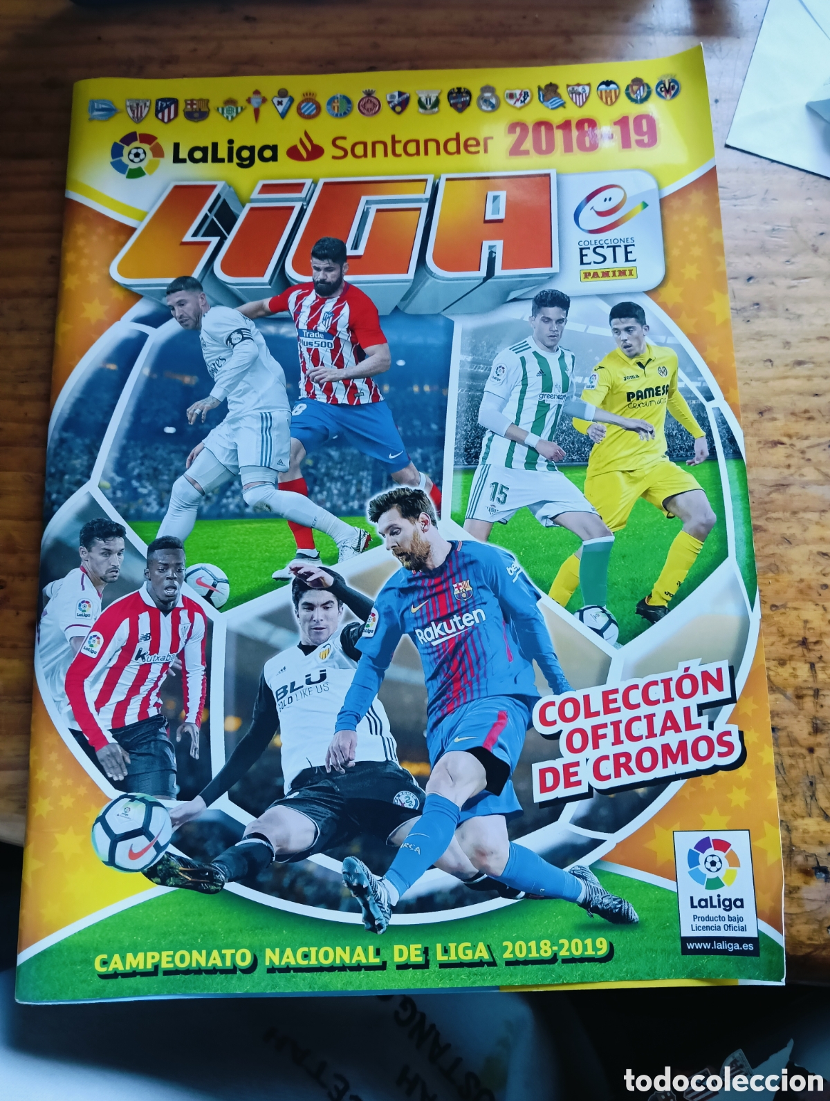 Coleccionismo &Aacute;lbumes: &Aacute;lbum vac&iacute;o LaLiga 2018-19