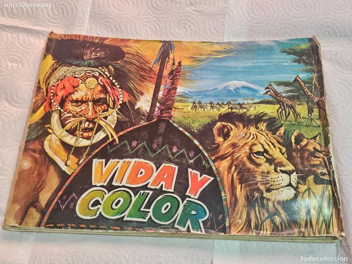 Coleccionismo &Aacute;lbumes: LOTE DE 484 CROMOS DE 507 DEL ALBUM VIDA Y COLOR 3 - LEER ANUNCIO