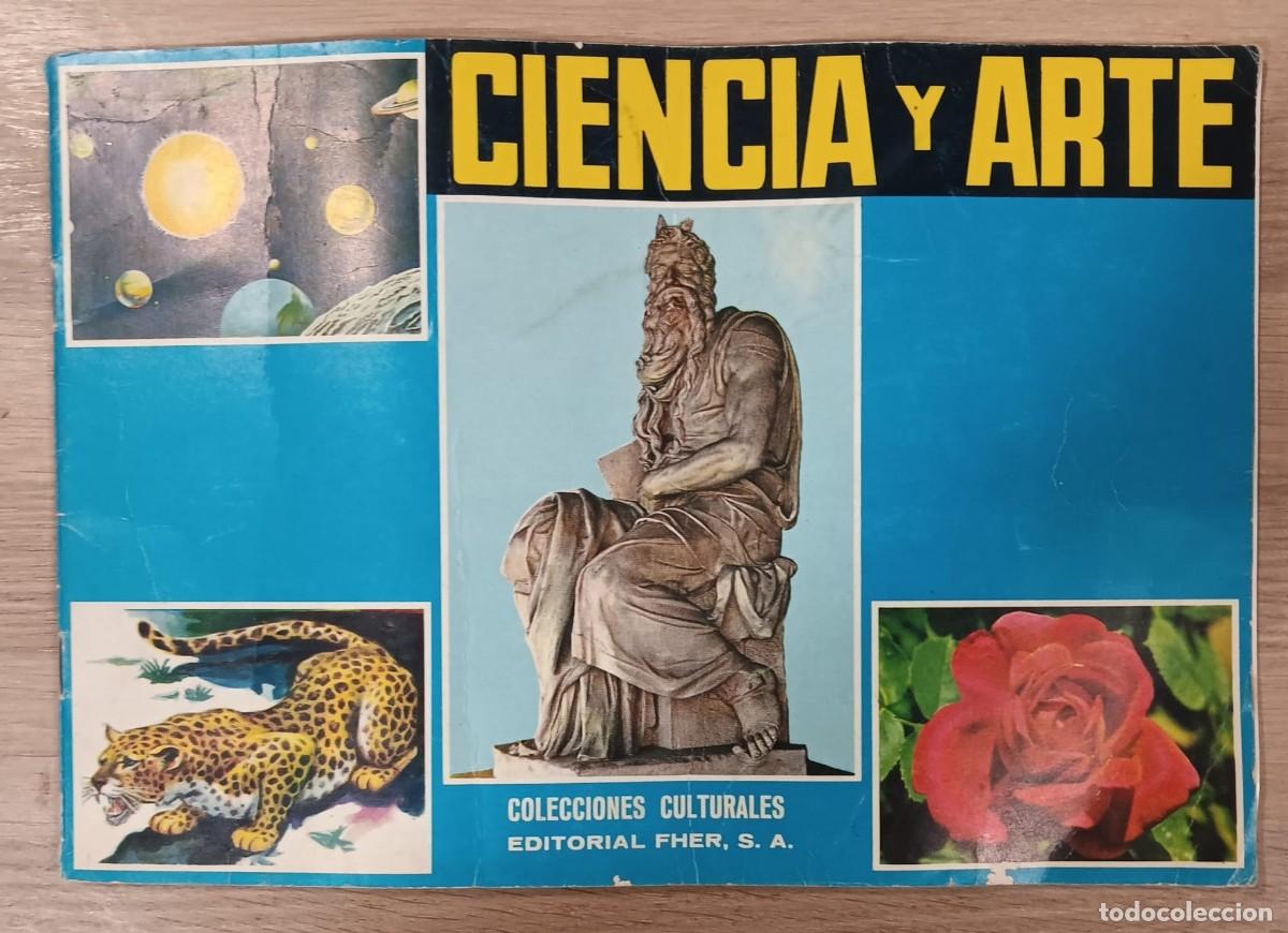 Coleccionismo &Aacute;lbumes: ANTIGUO ALBUM DE CROMOS CIENCIA Y ARTE COLECCIONES CULTURALES ED FHER 1967 VACIO SIN CROMOS