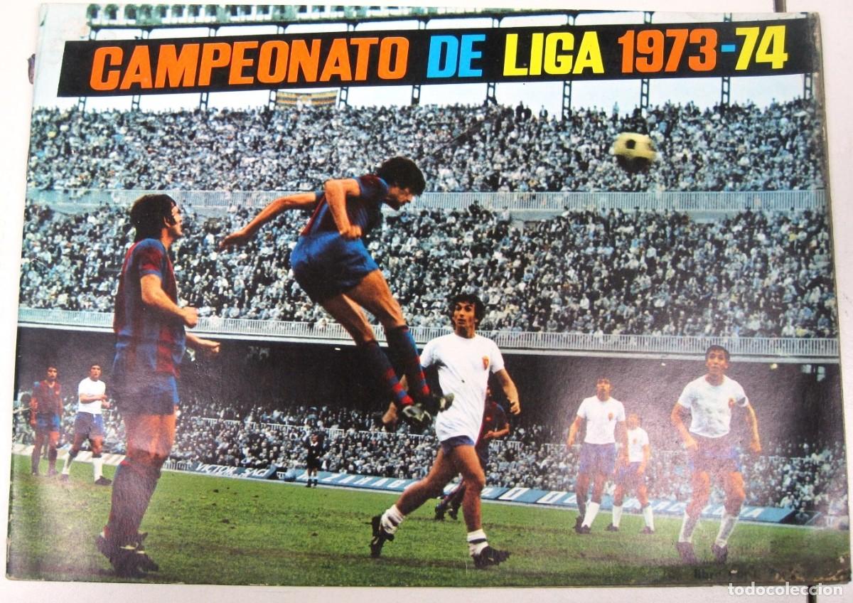 Coleccionismo &Aacute;lbumes: CAMPEONATO DE LIGA 1973-74 - ALBUM VACIO