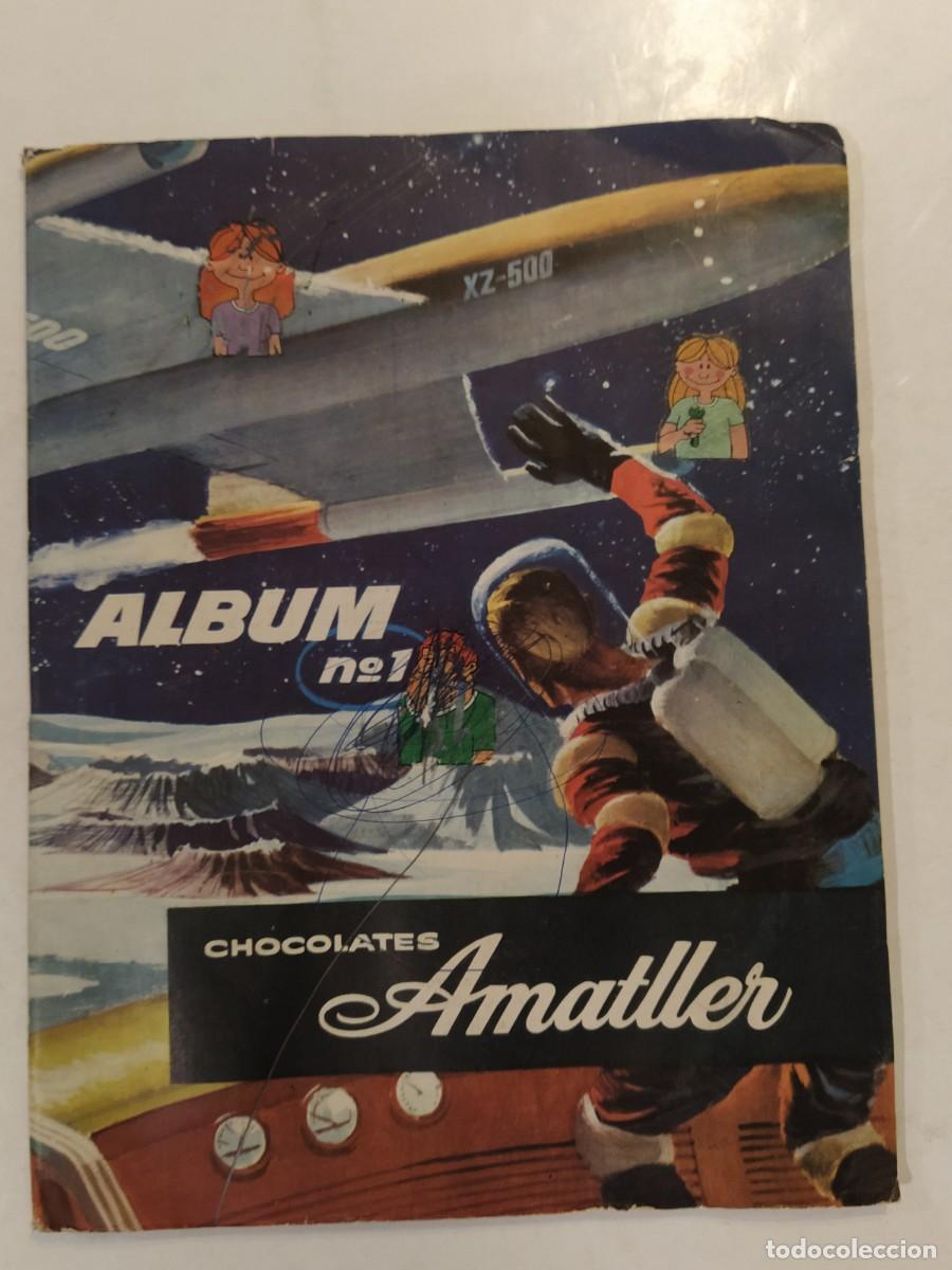 Coleccionismo &Aacute;lbumes: ALBUM N&ordm; 1 CHOCOLATES AMATLLER - ALBUM DE CROMOS CASI COMPLETO - FALTA 1 CROMO -(V-28.139)