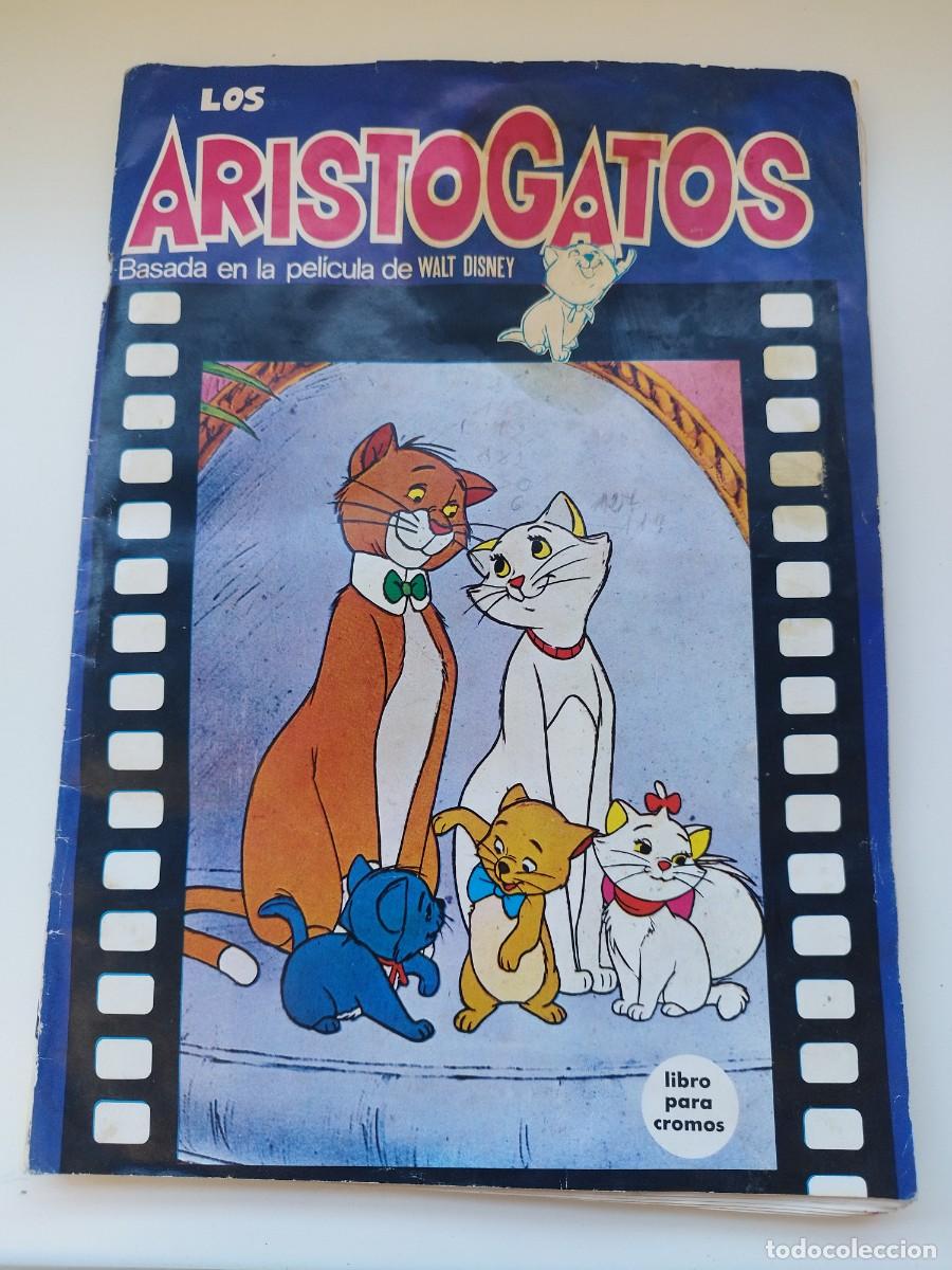 Coleccionismo &Aacute;lbumes: ALBUM DE CROMOS LOS ARISTOGATOS WALT DISNEY PRODCUTIONS 1971 EDITORIAL FHER S.A. CROMOS SUELTOS