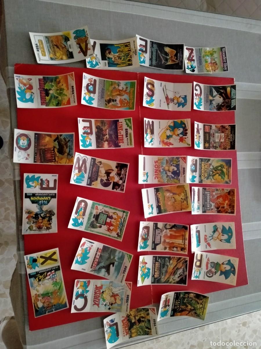 Coleccionismo &Aacute;lbumes: cromos de bollycao sega-nunca pegados28 cromos diferentes