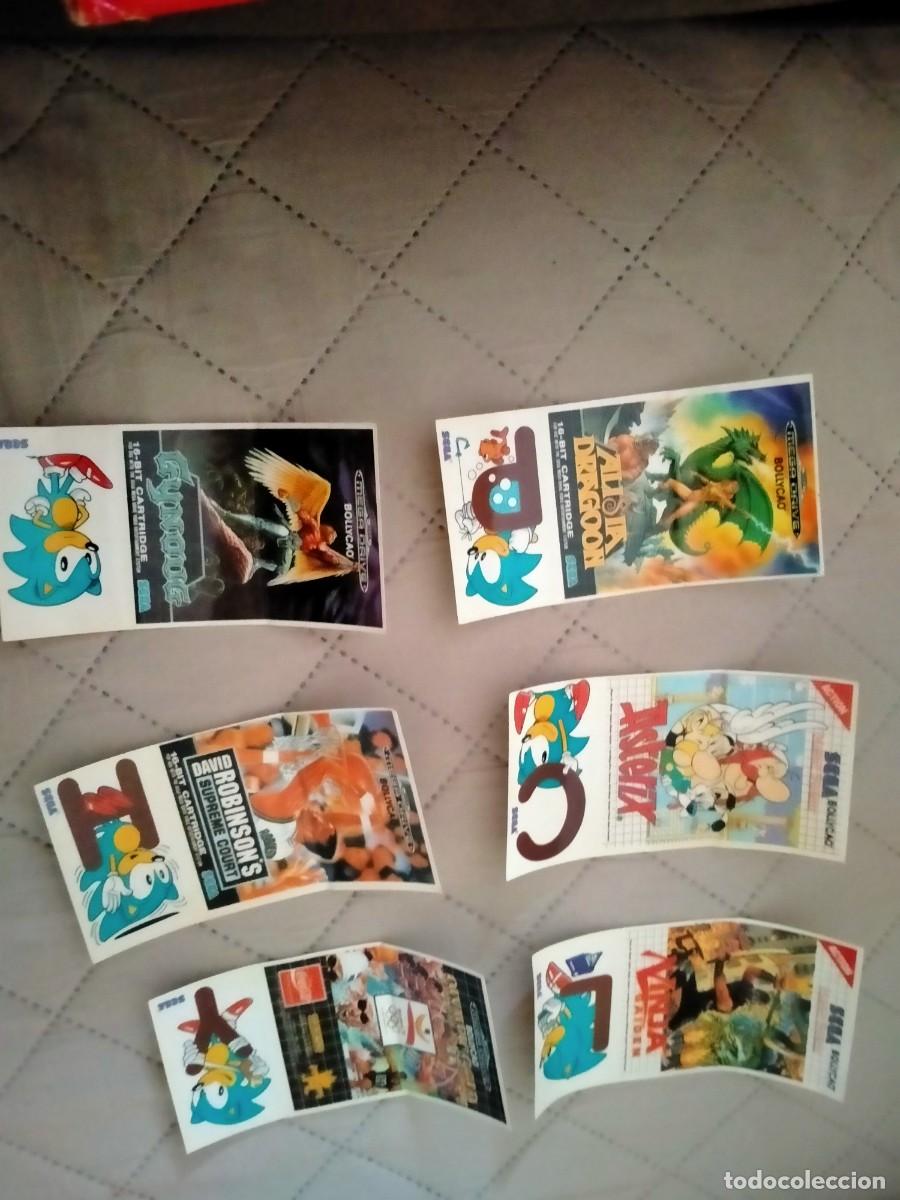 Coleccionismo &Aacute;lbumes: cromos de bollycao de sega 6 cromos