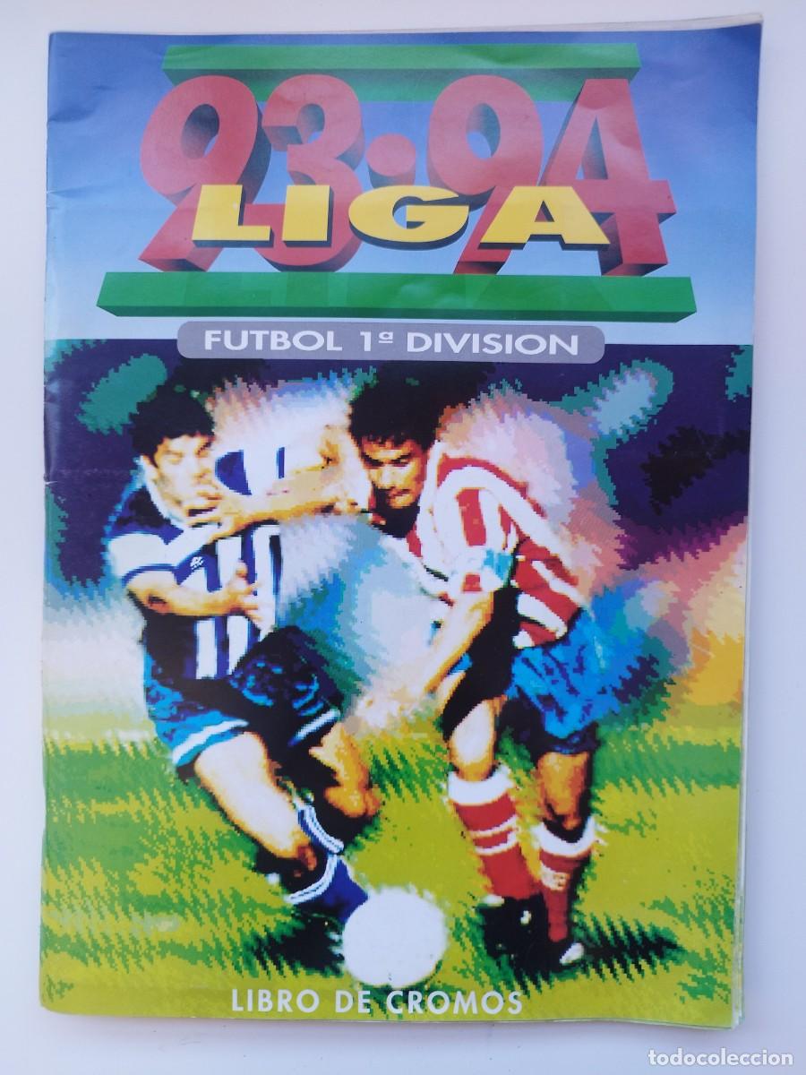 Coleccionismo &Aacute;lbumes: ALBUM DE CROMOS FUTBOL LIGA 1993 - 1994 1&ordm;DIVISION CONTIENE 173 CROMOS