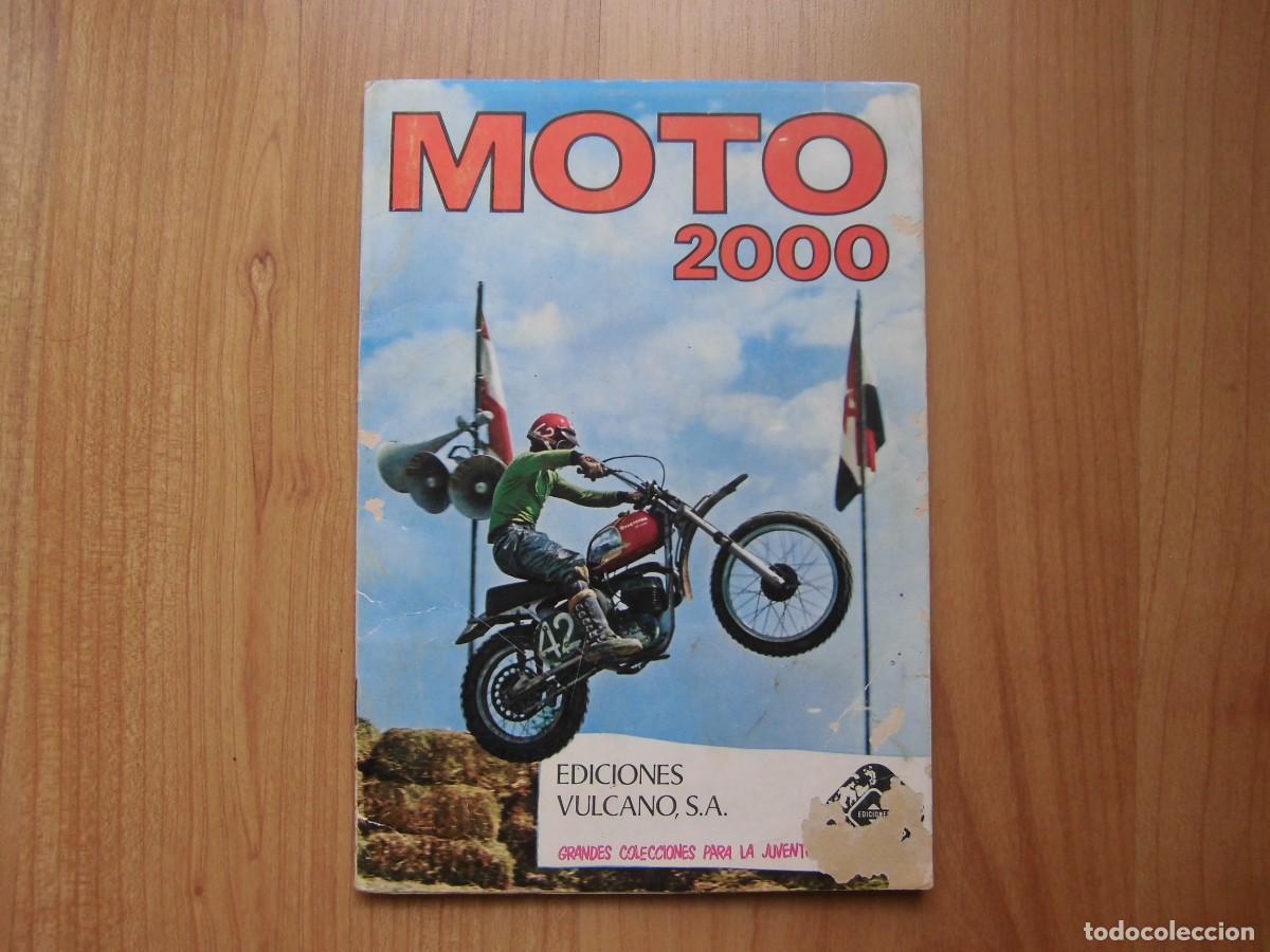 Coleccionismo &Aacute;lbumes: ALBUM INCOMPLETO MOTO 2000 EDICIONES VULCANO