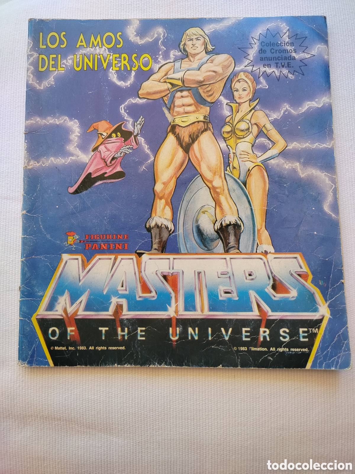Coleccionismo &Aacute;lbumes: &Aacute;lbum Panini Masters Universe